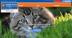 Desktop Screenshot of animalfamilyveterinarycare.com